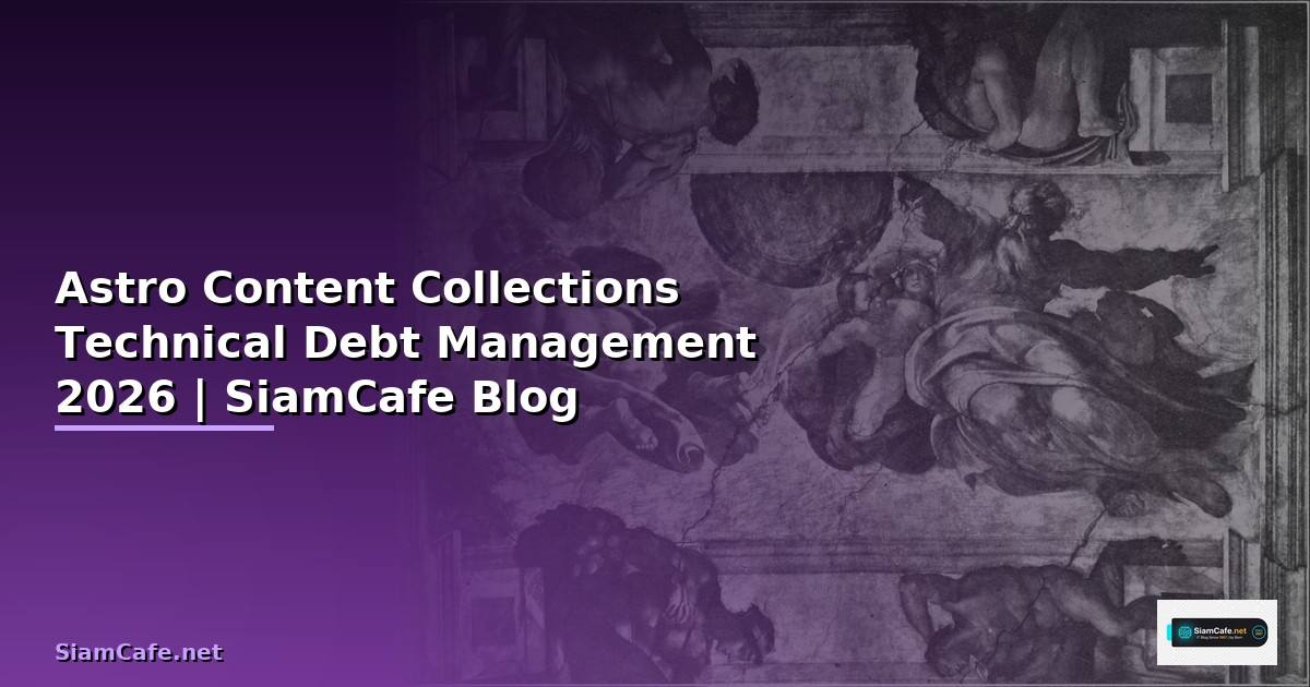 Astro Content Collections Technical Debt