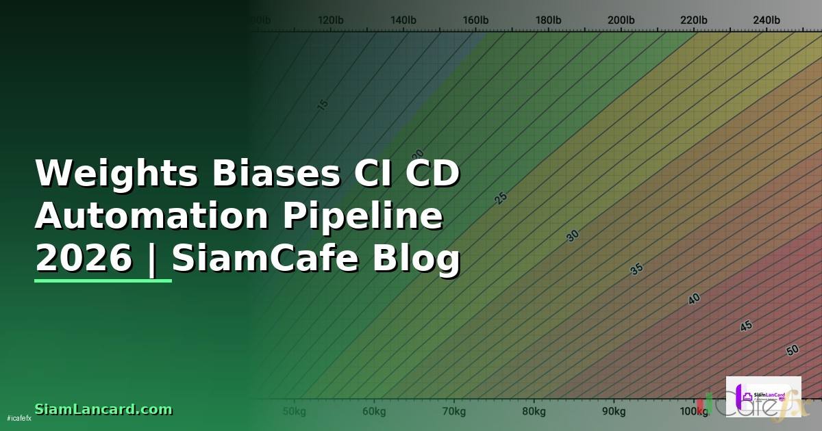 Weights Biases CI CD Automation Pipeline