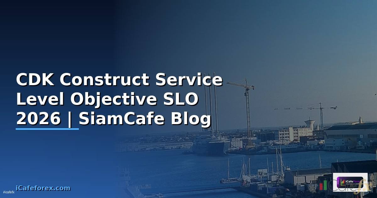 CDK Construct Service Level Objective SLO