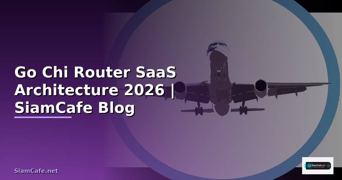 Go Chi Router SaaS Architecture