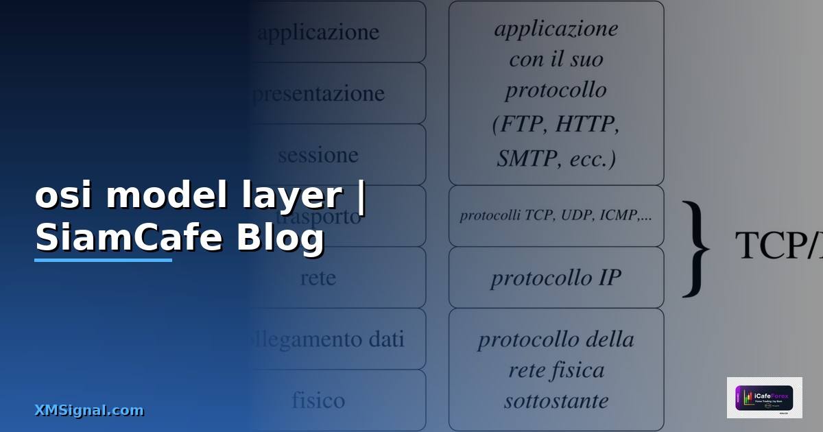 ข้อดีของ osi model แต่ละ layer