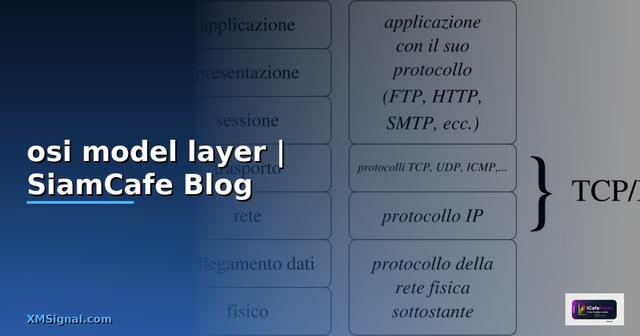 ข้อดีของ osi model แต่ละ layer