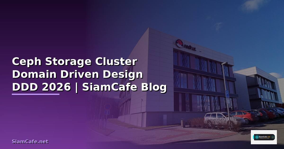 Ceph Storage Cluster Domain Driven Design DDD