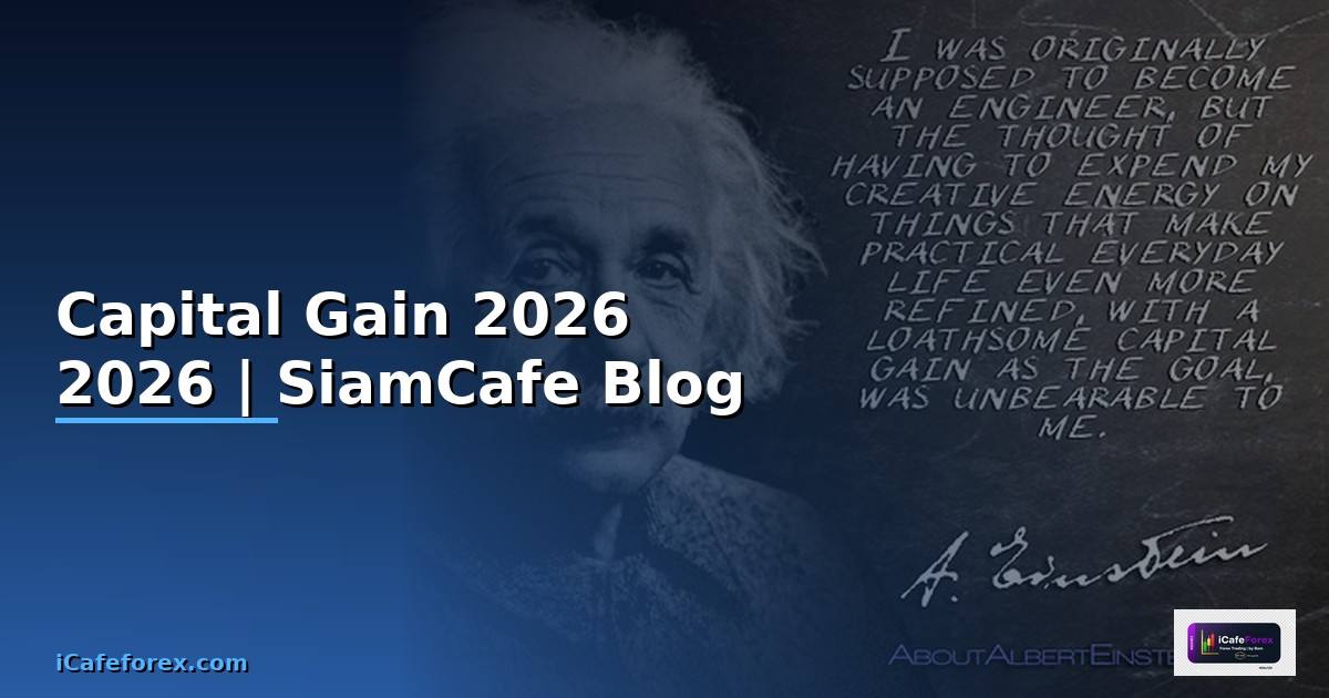 Capital Gain — คู่มือโปรแกรมมิ่ง 2026