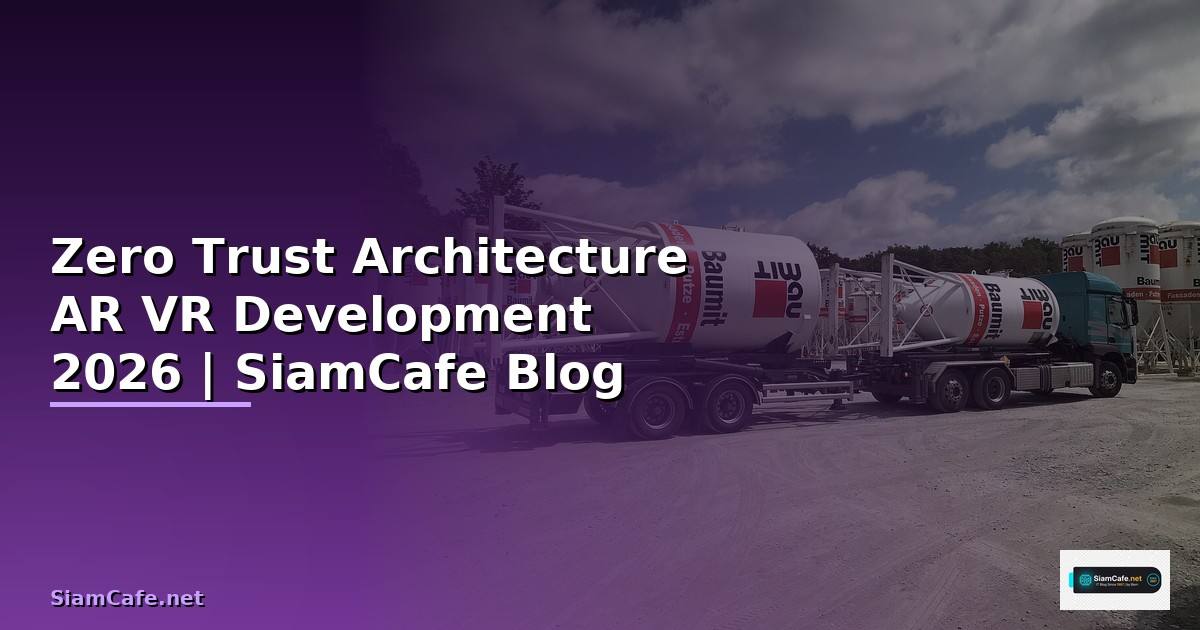 Zero Trust Architecture AR VR Development