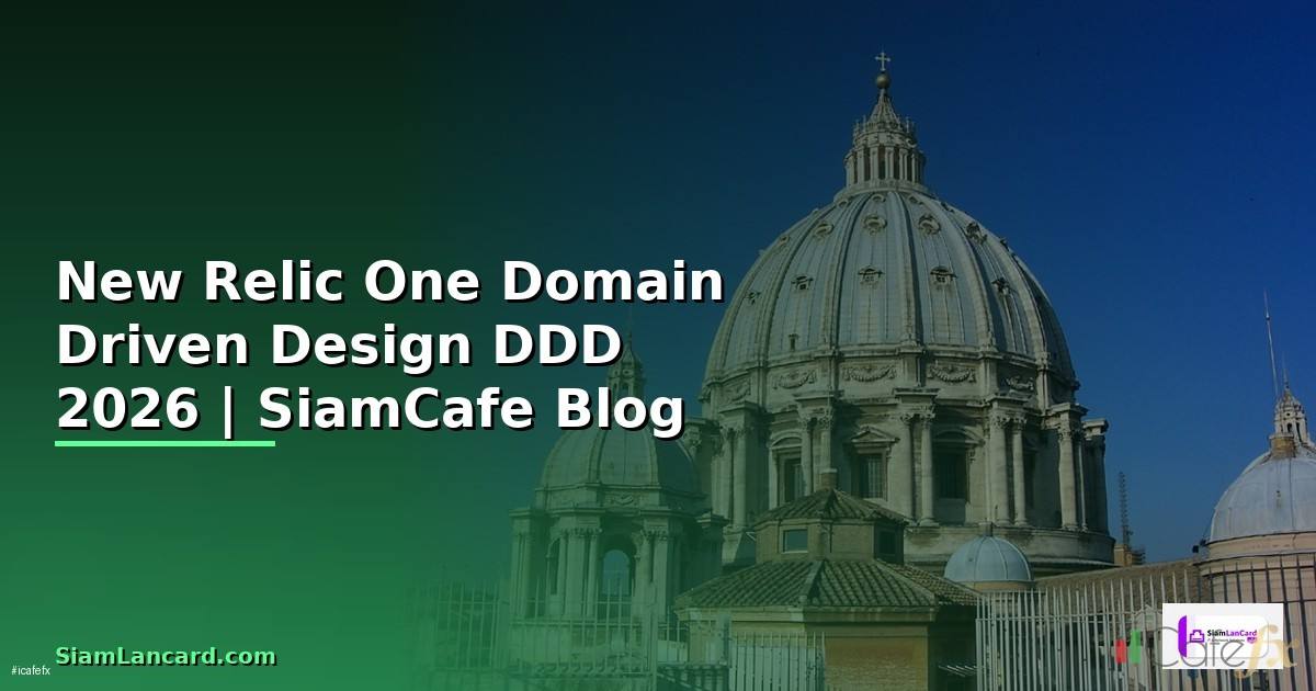 New Relic One Domain Driven Design DDD