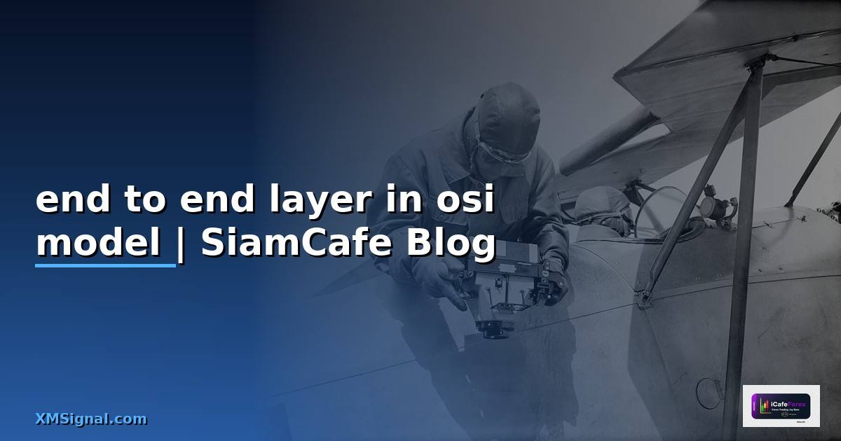 end to end layer in osi model