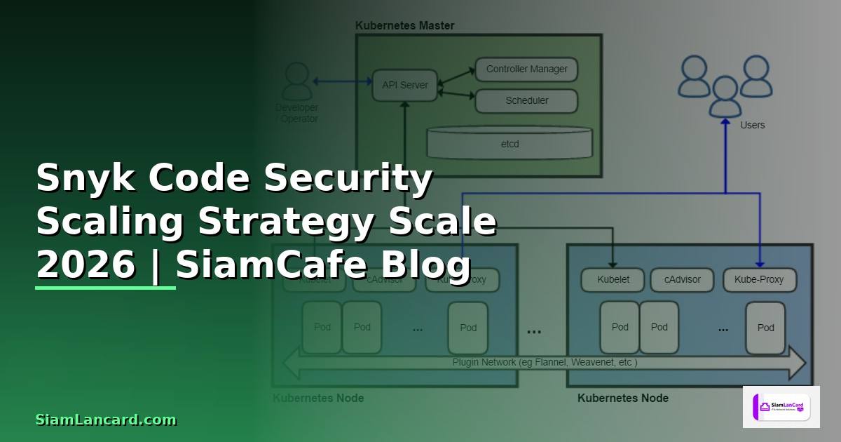 Snyk Code Security Scaling Strategy วิธี Scale