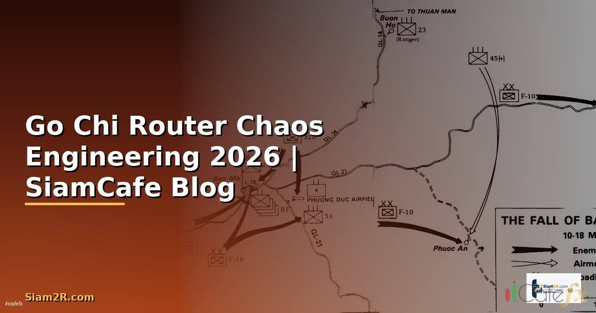 Go Chi Router Chaos Engineering — คู่มือฉบับสมบูรณ์ 2026