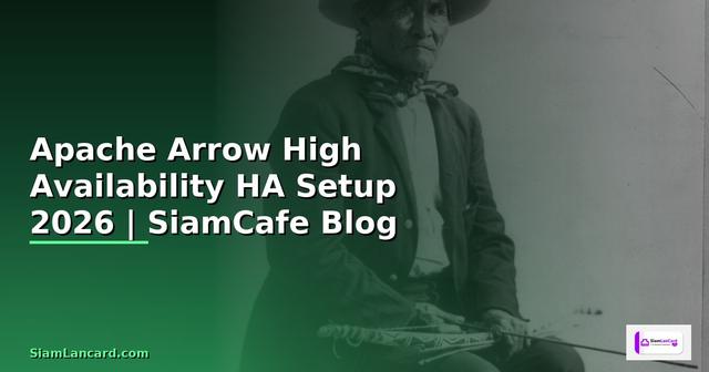 Apache Arrow High Availability HA Setup