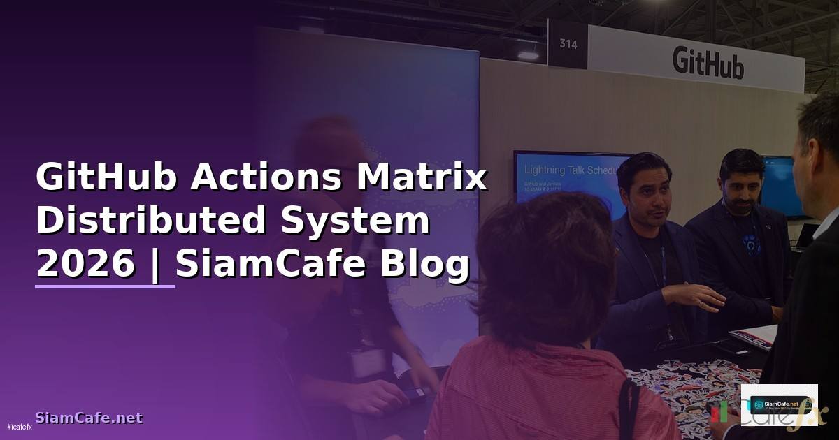 GitHub Actions Matrix Distributed System