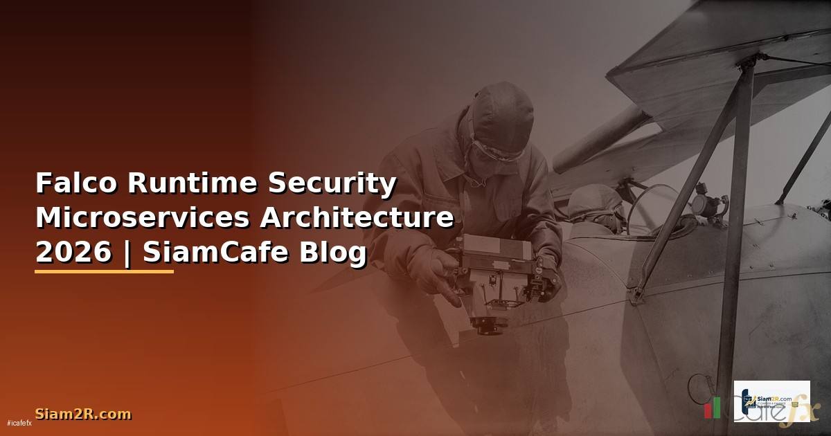 Falco Runtime Security Microservices Architecture