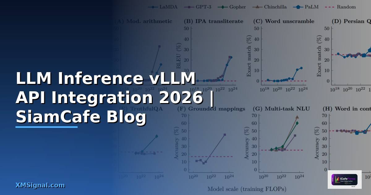 LLM Inference vLLM API Integration เชื่อมต่อระบบ