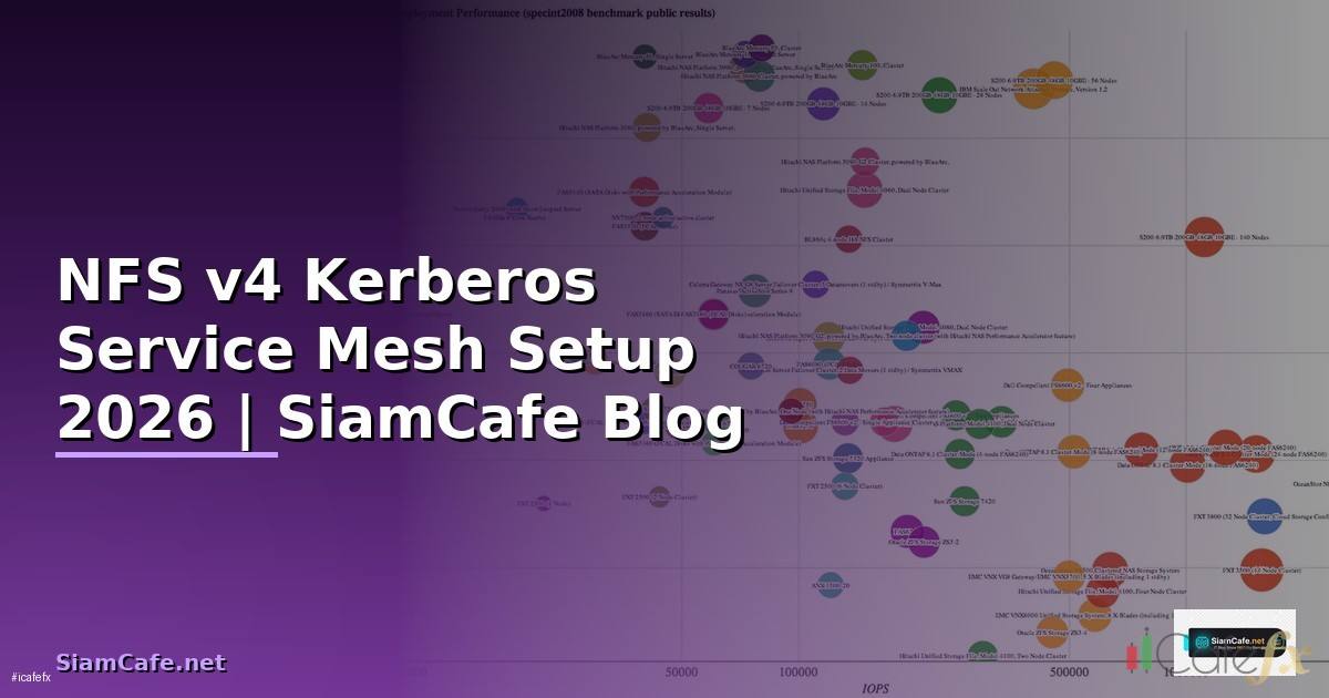 NFS v4 Kerberos Service Mesh Setup
