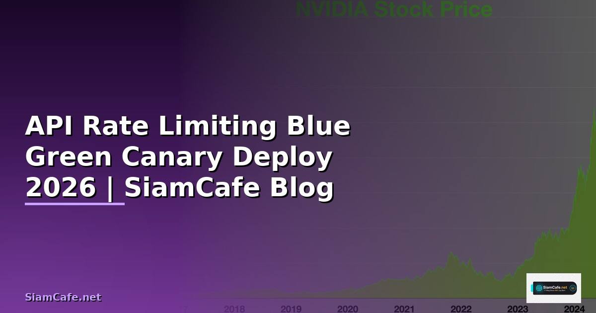 API Rate Limiting Blue Green Canary Deploy