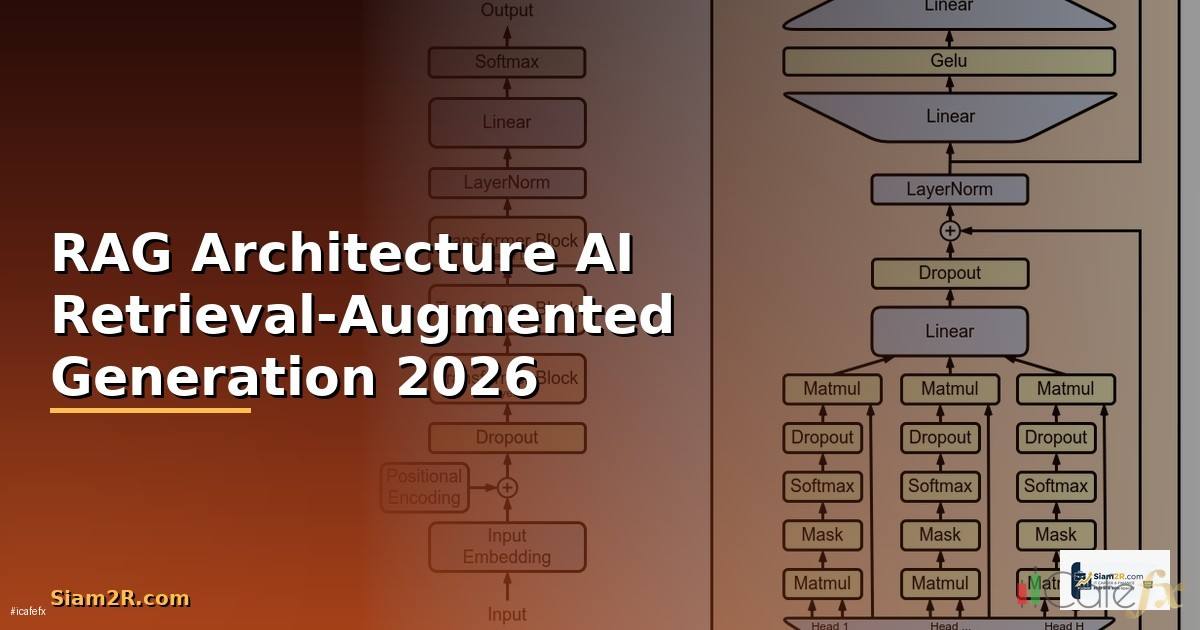 RAG Architecture คืออะไร — สร้างระบบ AI ด้วย Retrieval-Augmented Generation 2026