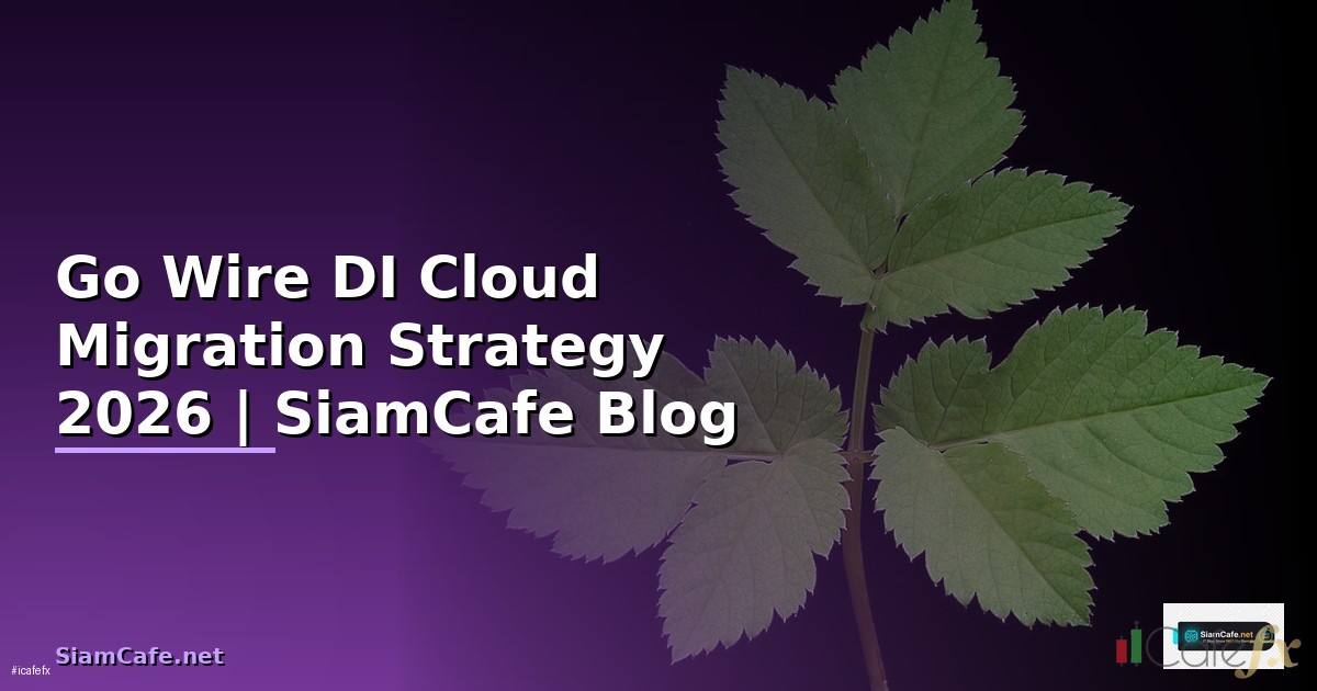 Go Wire DI Cloud Migration Strategy
