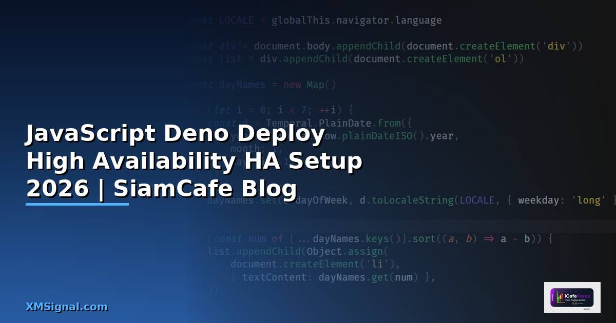 JavaScript Deno Deploy High Availability HA Setup