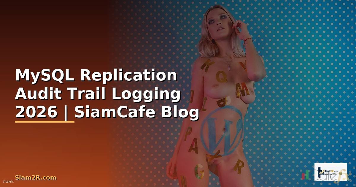 MySQL Replication Audit Trail Logging
