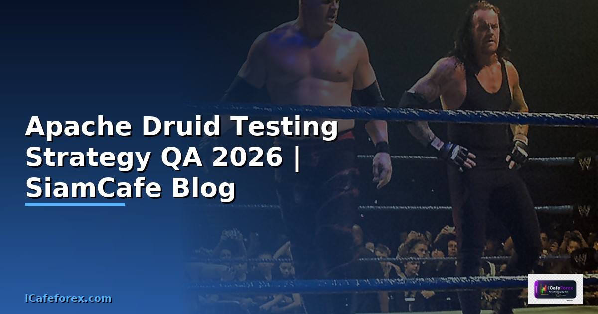 Apache Druid Testing Strategy QA — คู่มือฉบับสมบูรณ์ 2026