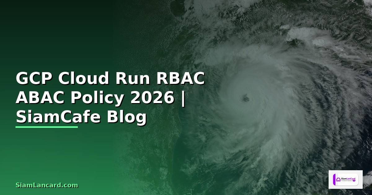 GCP Cloud Run RBAC ABAC Policy