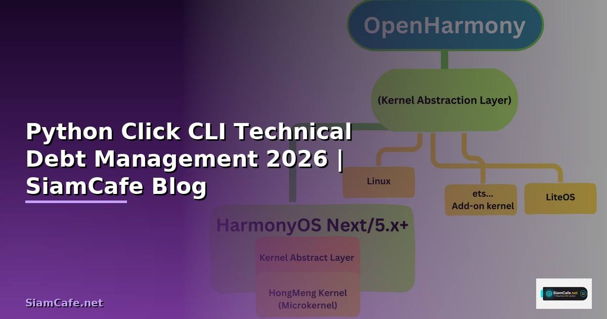 Python Click CLI Technical Debt Management