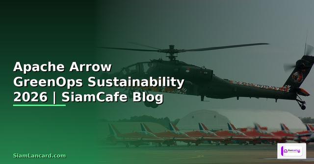 Apache Arrow GreenOps Sustainability