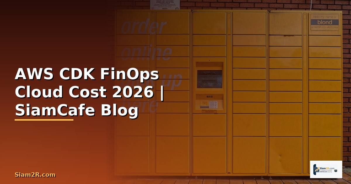 AWS CDK FinOps Cloud Cost