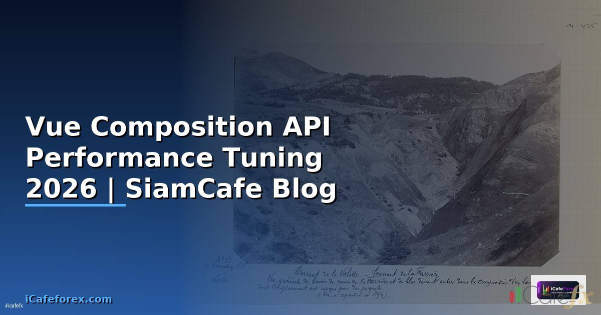 Vue Composition API Performance Tuning