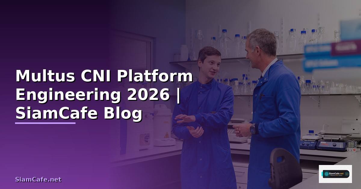 Multus CNI Platform Engineering — คู่มือฉบับสมบูรณ์ 2026