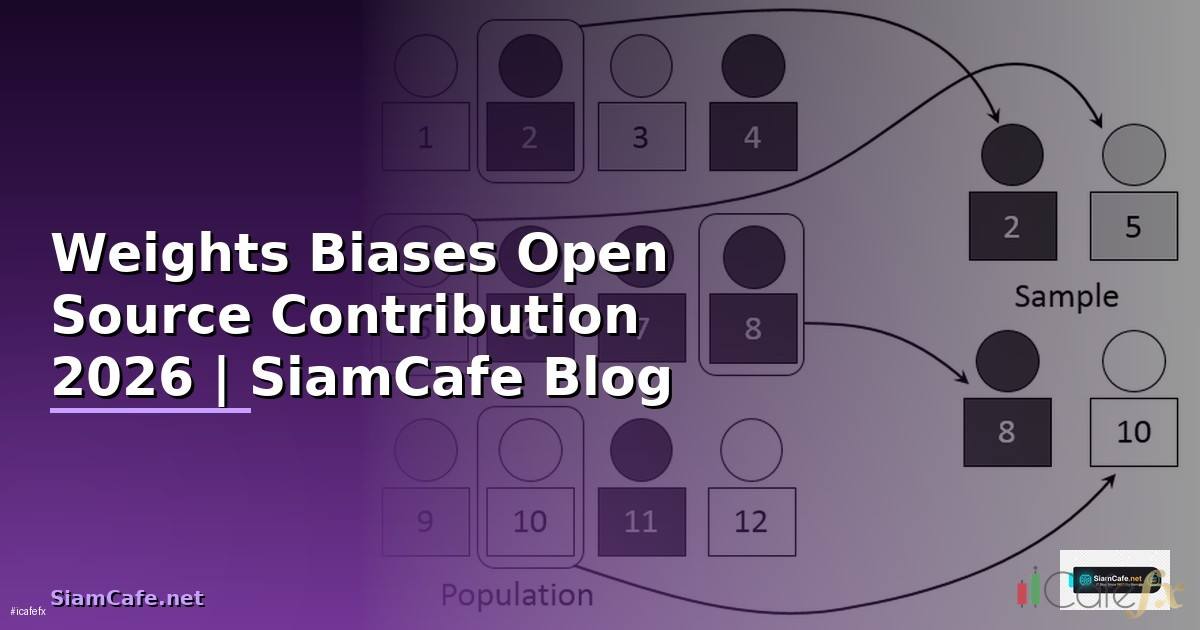 Weights Biases Open Source Contribution — คู่มือฉบับสมบูรณ์ 2026