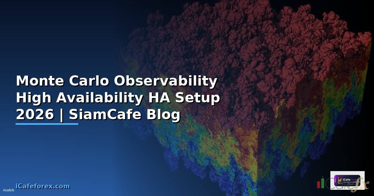 Monte Carlo Observability High Availability HA
