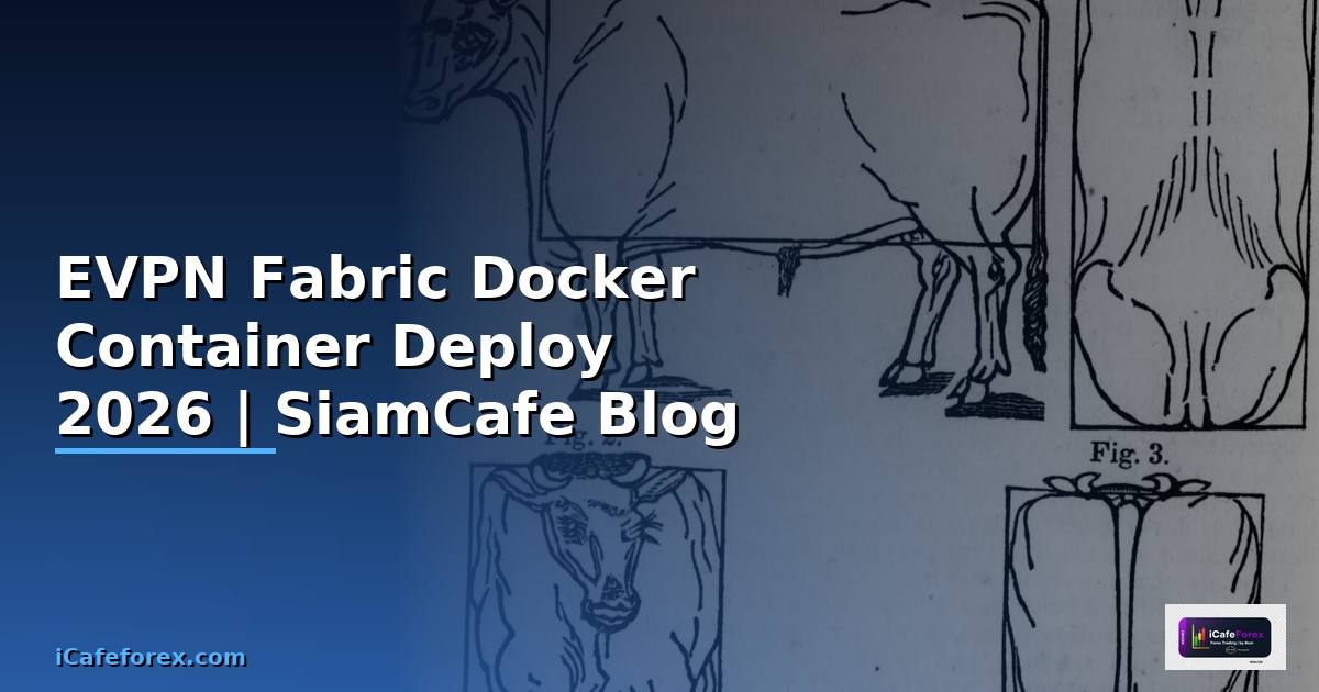 EVPN Fabric Docker Container Deploy — คู่มือฉบับสมบูรณ์ 2026