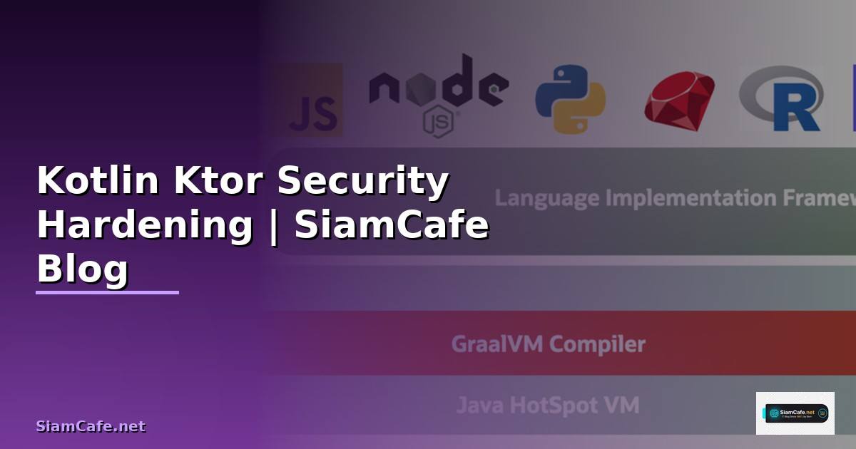 Kotlin Ktor Security Hardening ป้องกันแฮก