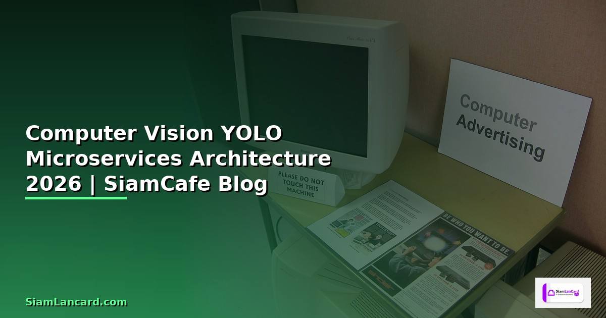 Computer Vision YOLO Microservices Architecture