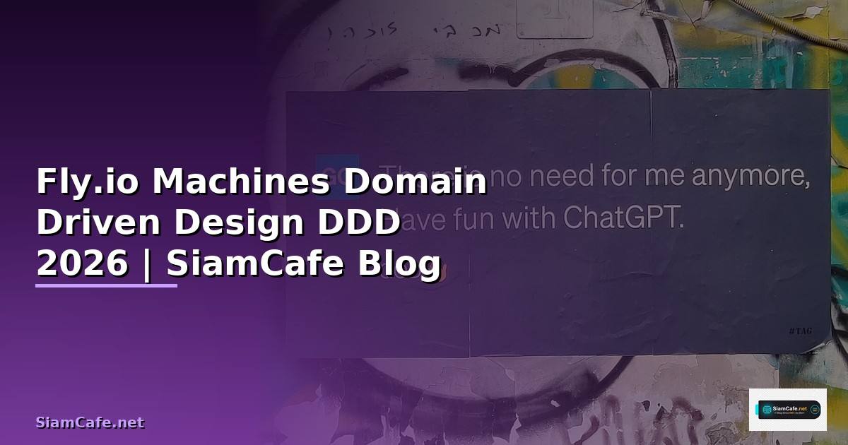 Fly.io Machines Domain Driven Design DDD
