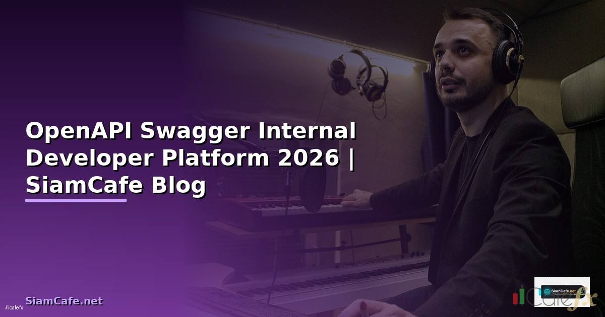 OpenAPI Swagger Internal Developer Platform