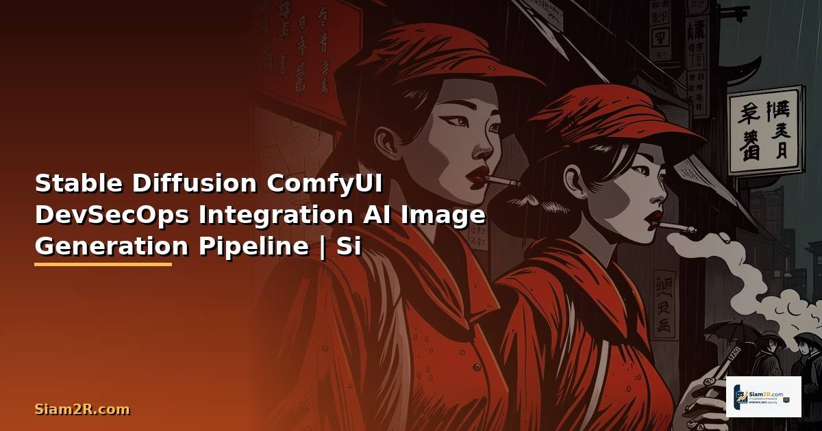 Stable Diffusion ComfyUI DevSecOps Integration —
