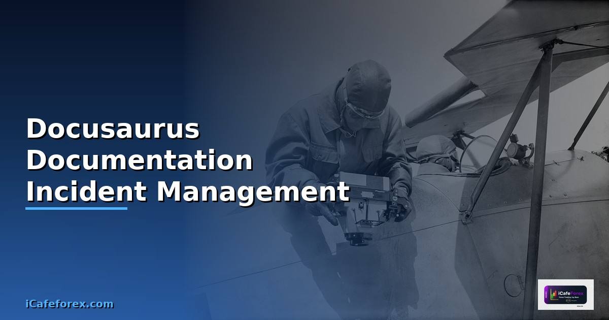 Docusaurus Documentation Incident Management —