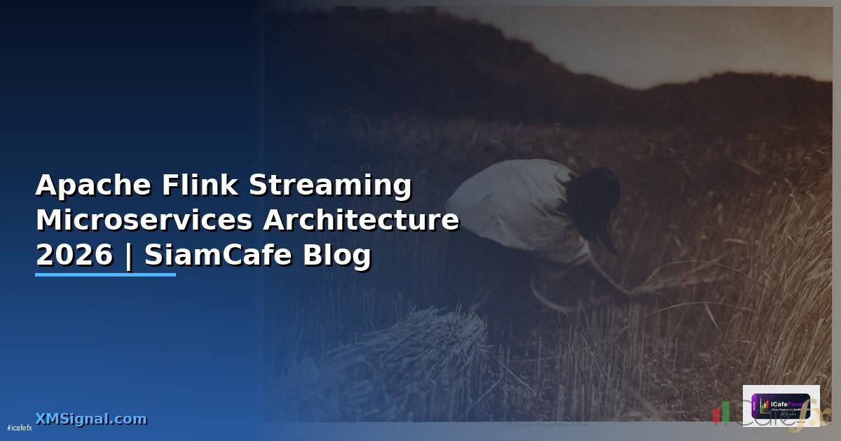 Apache Flink Streaming Microservices Architecture