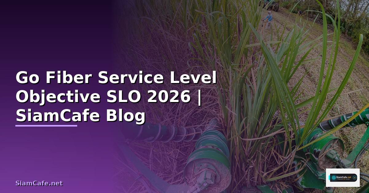 Go Fiber Service Level Objective SLO