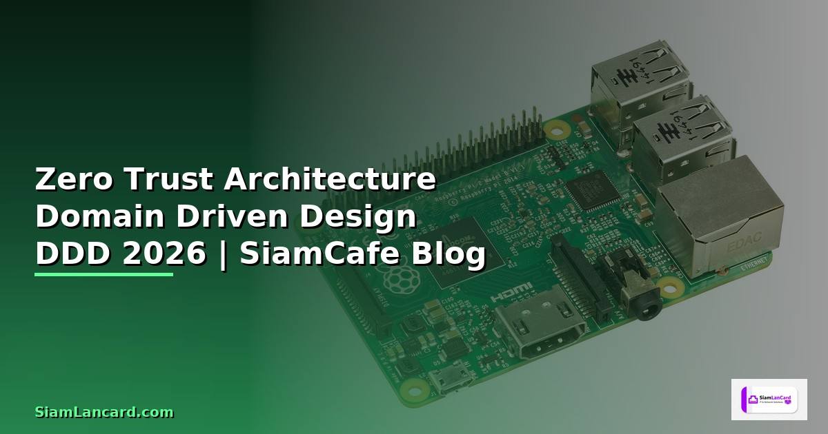 Zero Trust Architecture Domain Driven Design DDD