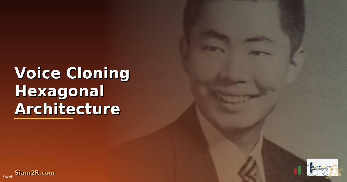 Voice Cloning Hexagonal Architecture —