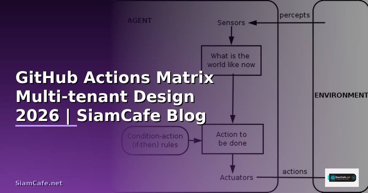 GitHub Actions Matrix Multi-tenant Design