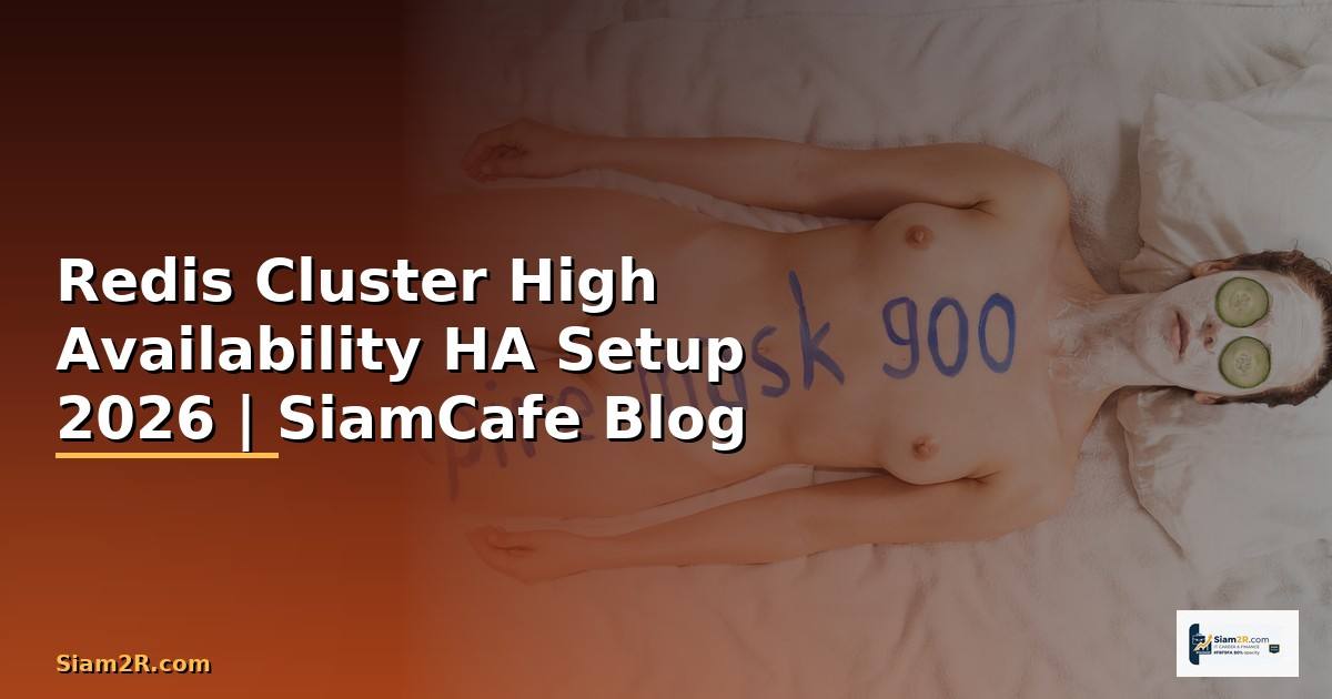 Redis Cluster High Availability HA Setup