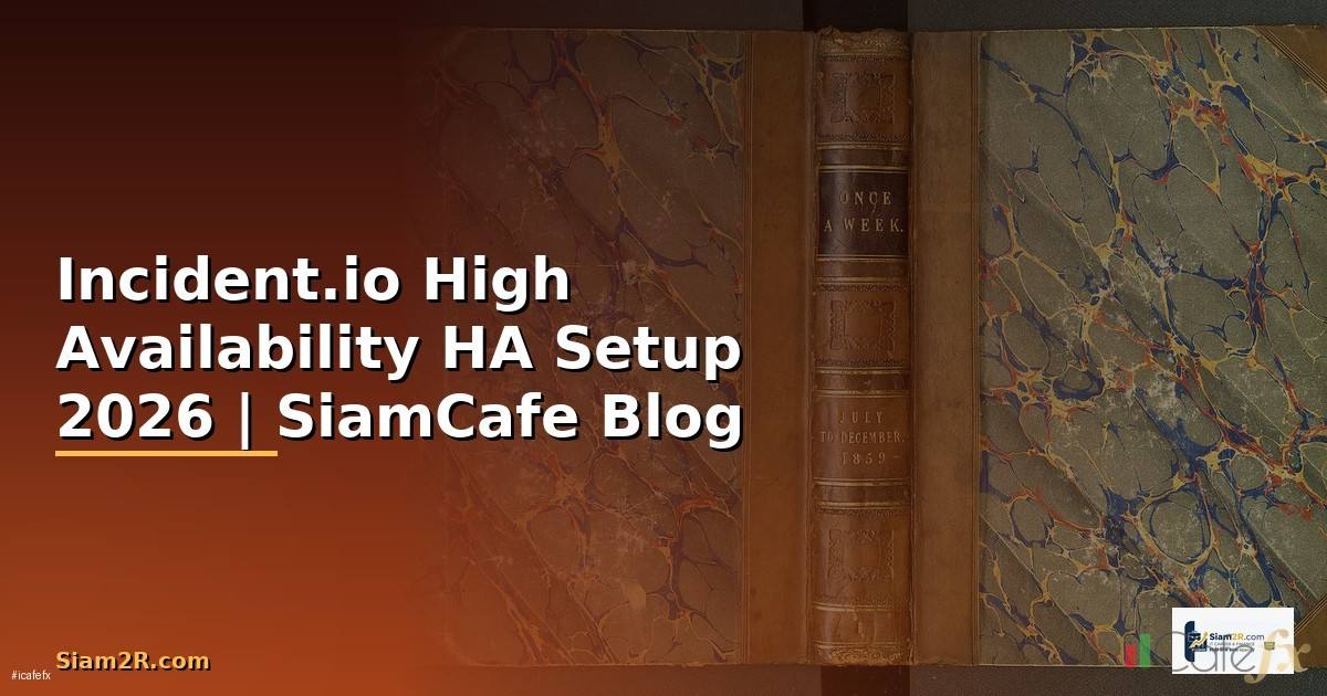 Incident.io High Availability HA Setup —