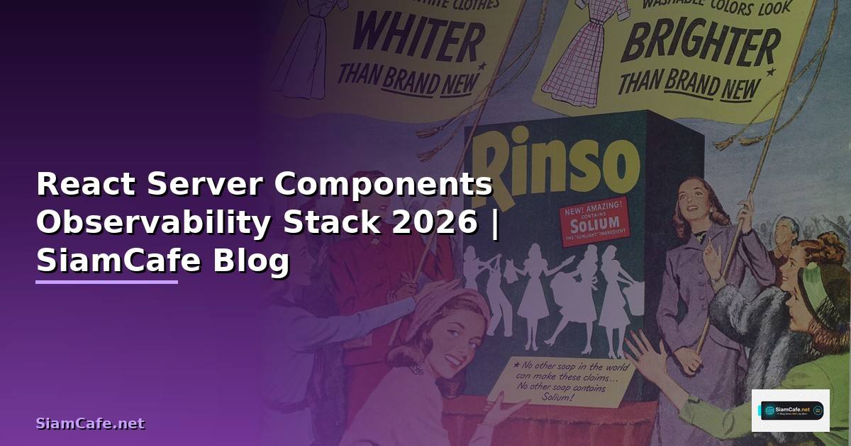React Server Components Observability Stack