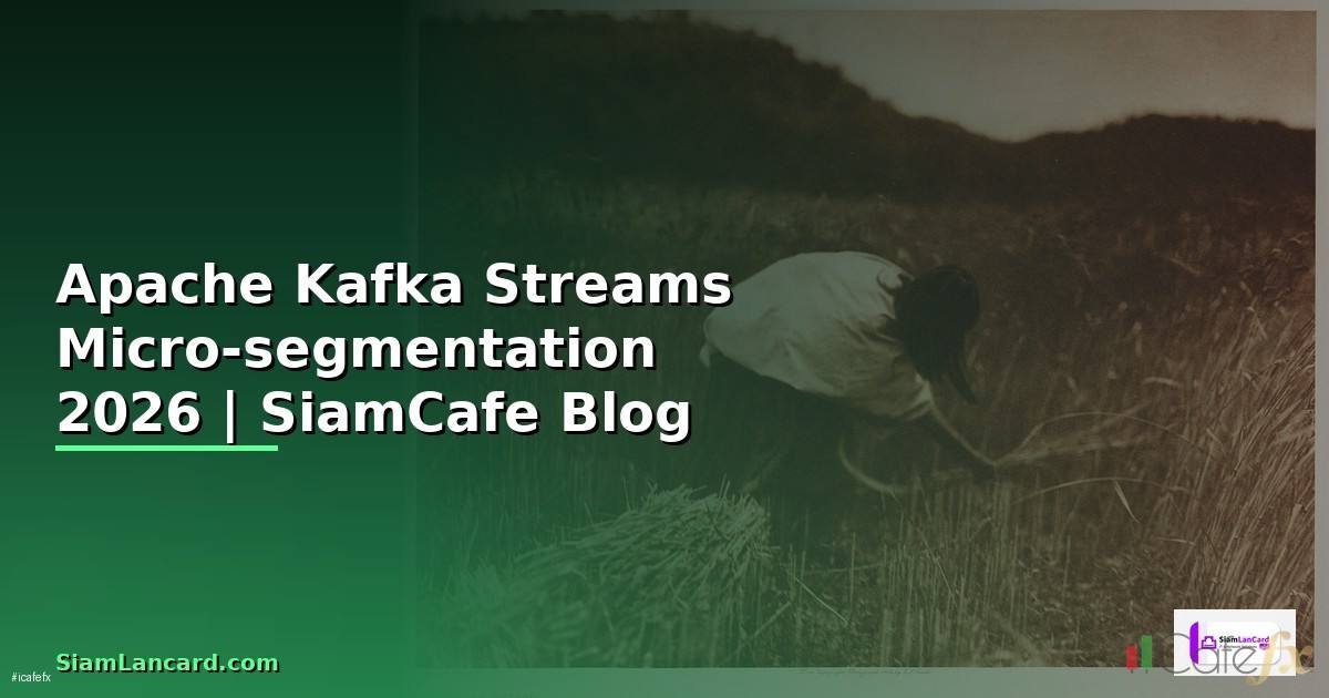 Apache Kafka Streams Micro-segmentation