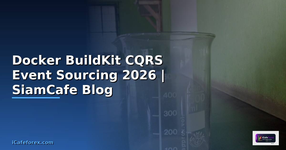 Docker BuildKit CQRS Event Sourcing