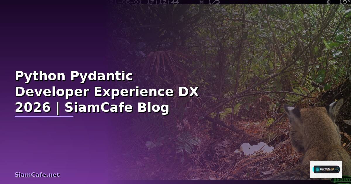 Python Pydantic Developer Experience DX